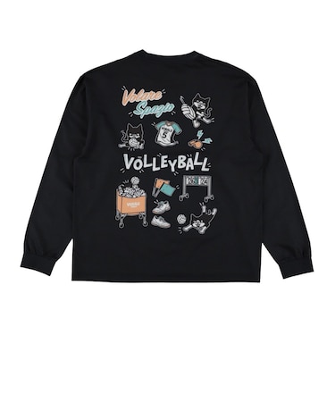 スパッツィオ（SPAZIO）バレーボールウェア マルチOVS 長袖Tシャツ VS-0066-02