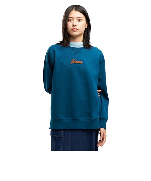 プーマ（PUMA）ESS エレベーテッド MX クルースウェット DK 638492 36 MBLU