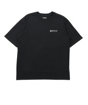 ハーレー(HURLEY)オーバーサイズド オールド イングリッシュ ロゴ半袖Tシャツ 24@MSS2411024-BLK