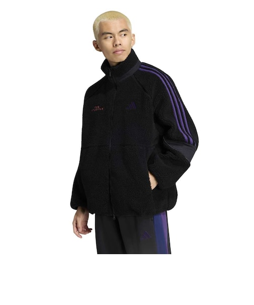 アディダス（adidas）ブランド ラブ ルーズフィット シェルパ ジャケット TJ389-KV5921
