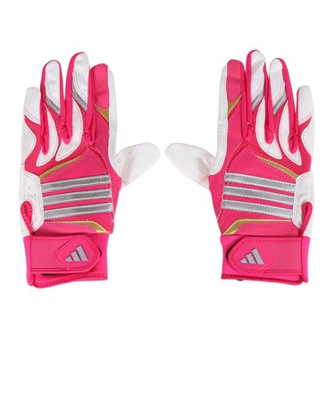 アディダス（adidas）ジュニア バッティング用グローブ 野球 63 グラブBASIC 両手用 LBG405-6111J