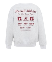 ラッセル(RUSSELL)裏起毛アーカイブ クルーネック 長袖Tシャツ RBM26F0006 MGRY