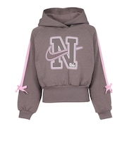 ナイキ(NIKE)ジュニア JUXTA ガール フリース フーディー スウェットシャツ 36P180-K0P