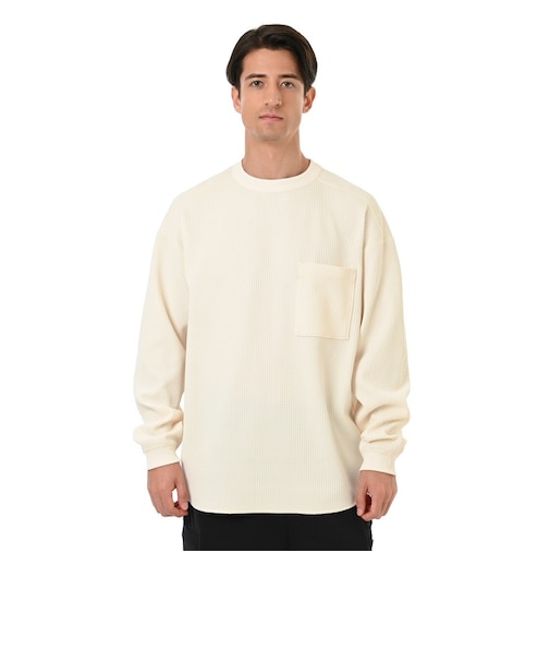 ニューバランス（new balance）ワッフル ロングスリーブTシャツ MT62J3JKSST