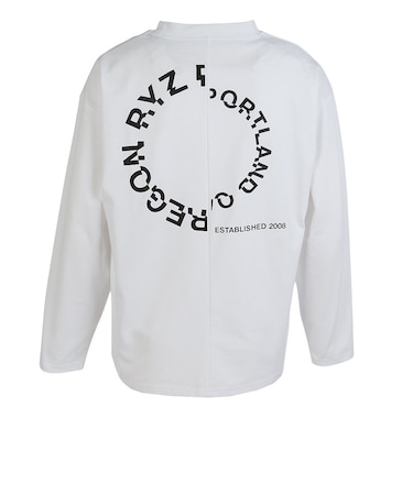 ライズ（RYZ）SLASH LOGO 長袖Tシャツ RZ10CD26FW0009 WHT