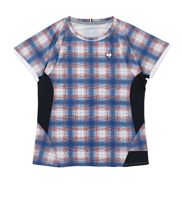 ルコックスポルティフ（lecoqsportif）テニスウェア Aile forme ゲームシャツ LN6FHT20L NV00