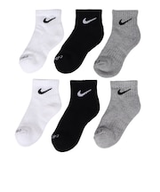 ナイキ（NIKE）ジュニア NHB PERFORMANCE BSIC QUARTR ソックス 6足組 UN0018-G0E