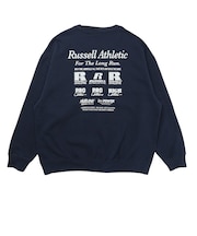 ラッセル(RUSSELL)裏起毛アーカイブクルーネックスウェット RBM26F0006 NVY
