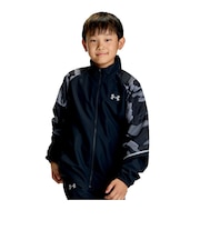 アンダーアーマー(UNDER ARMOUR)ジュニア トリコット プリント ウーブン フルジップ ジャケット 6016568 001