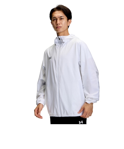 アンダーアーマー（UNDER ARMOUR）野球ウェア ヤード ウーブン フルジップ フーディー ジャケット 6016770 100