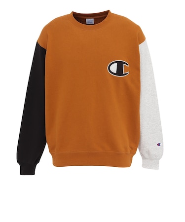 チャンピオン（CHAMPION）AS LOOSE MULTICOLOR クルーネックスウェットシャツ C3-E007 855