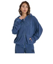 ロキシー(ROXY)SALT FADE オーバーサイズジップフーディ 26FW RZP264601T NVY
