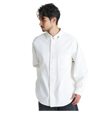 クイックシルバー（Quiksilver）DNA OX WASH BD SHIRTS 長袖シャツ 26FW QSH264003 WHT