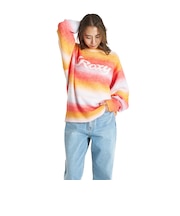 ロキシー（ROXY）WISH UPON クルーネックロゴニットセーター 26FW RSR264046 ORG