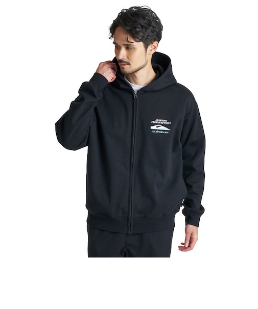 クイックシルバー（Quiksilver）WR BONDING ZIP パーカー 26FW QZP264001 BLK1