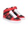 ディーシーシューズ（DC SHOES）ジュニア スニーカー ボーイズ KS  SE EV SN  ブラック レッド 26FW DK264004 609 ボーダ…