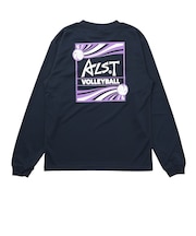 バレーボールウェア 長袖Tシャツ ウエーブ VB26TS20-45