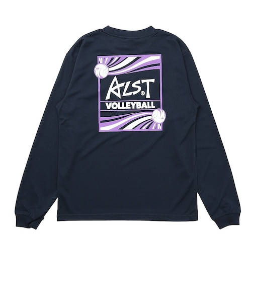 バレーボールウェア 長袖Tシャツ ウエーブ VB26TS20-45