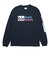 バドミントンウェア ドライロングTシャツ T-6205U-NVY