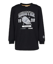 コンバース(CONVERSE)バスケットボールウェア ジュニア プリントロングスリーブTシャツ CB462358L-1915