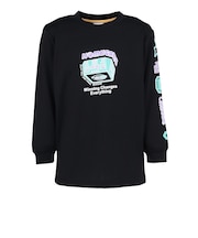 コンバース(CONVERSE)バスケットボールウェア ジュニア プリントロングスリーブTシャツ CB462356L-1943