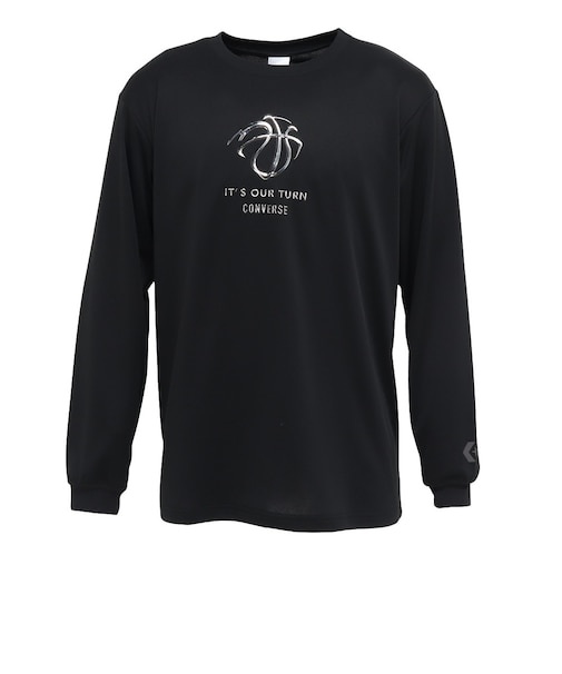 コンバース（CONVERSE）バスケットボールウェア プリントロングスリーブTシャツ CB262364L-1919