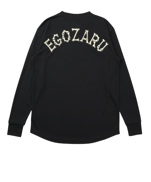 エゴザル（EGOZARU）ボーンロゴ バックプリント ロングスリーブTシャツ EZFW26ULS019C001