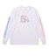 エゴザル（EGOZARU）レトロスーベニア スリーブプリント ロングスリーブTシャツ EZFW26ULS018C002