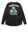 エゴザル（EGOZARU）バスケットボールウェア レトロスーベニア バックプリント ロングスリーブTシャツ EZFW26ULS017C001
