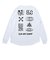 エゴザル（EGOZARU）バスケットボールウェア レトロテクノ バックプリント 長袖Tシャツ EZFW26ULS021C002