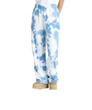 ロキシー(ROXY)STAY WILD PANTS レトロプリント裾2WAYスウェットパンツ RPT264035 NVY