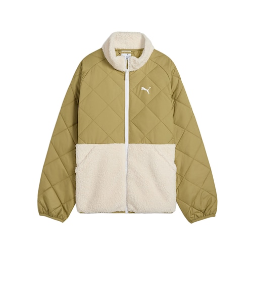 プーマ（PUMA）ジュニア キルテッド シェルパ ジャケット 696257 89 CML