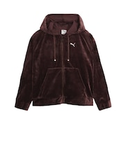 プーマ(PUMA)ESS エレベーテッド ベロア フルジップ フーディ 638513 91 ENJ