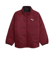 プーマ（PUMA）ボーイズ ESS エレベーテッド リバーシブル パデッド 中綿 ジャケット 638445 01 BLK