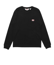 ベンデイビス（BEN DAVIS）ポケット付きロンT 長袖Tシャツ 26780027-BLK