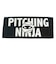 ピッチングニンジャ（PITCHING NINJA）野球 フェイスタオル OT1326FW0003-BLK