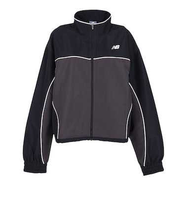 ニューバランス（new balance）Trackside ウーブンジャケット WJ6279FYBLK