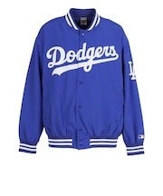 エムエルビー（MLB）野球ウェア ロサンゼルス・ドジャース Satin ジャケット ML2326FW0001-BLU-LD