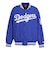 エムエルビー（MLB）野球ウェア ロサンゼルス・ドジャース Satin ジャケット ML2326FW0001-BLU-LD