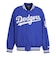 エムエルビー（MLB）野球ウェア ロサンゼルス・ドジャース Satin ジャケット ML2326FW0001-BLU-LD