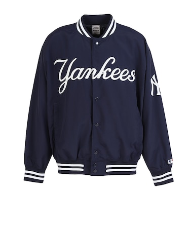 エムエルビー（MLB）野球ウェア ニューヨーク・ヤンキース Satin ジャケット ML2326FW0001-NVY-NY