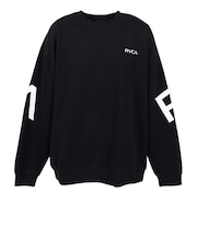ルーカ（RVCA）BACK SIDE ARCH クルーネックトレーナー BG042013 BLK