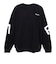 ルーカ（RVCA）BACK SIDE ARCH クルーネックトレーナー BG042013 BLK