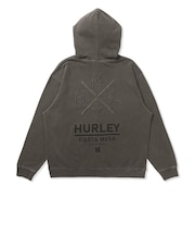 ハーレー（HURLEY）ピグメント オーバーサイズ ジップアップ フーディー MCFF262028-BLK
