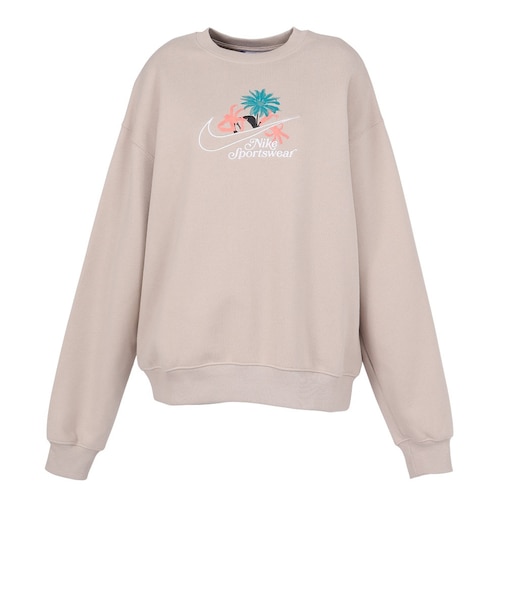 ナイキ（NIKE）スタジオ フリース ミディアムウェイト オーバーサイズド クルーネック スウェットシャツ IM8358-236