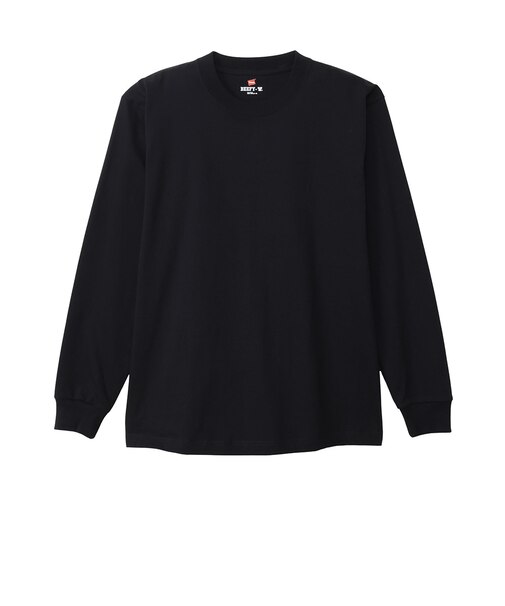 ヘインズ（Hanes）BEEFY-T クルーネックロングスリーブTシャツ HM4-D001 090