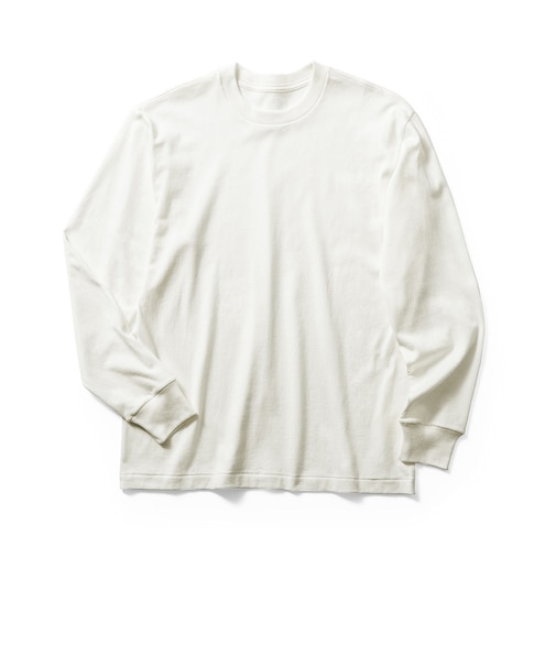 ヘインズ（Hanes）SHIRO クルーネックロングスリーブTシャツ HM4-D201 010