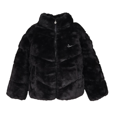 ナイキ（NIKE）トドラー キルティングフェイクファージャケット 26N974-023