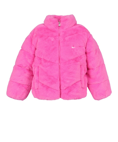 ナイキ（NIKE）トドラー キルティングフェイクファージャケット 26N974-AFN