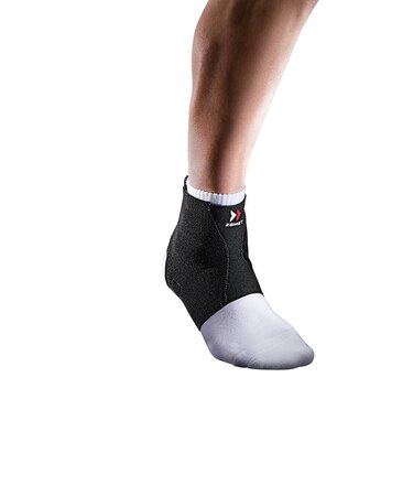 ザムスト（ZAMST）足首用サポーター 黒 S-LLサイズ FA-1 左右兼用 薄型 軽量 保護用サポーター 足首 サポーター